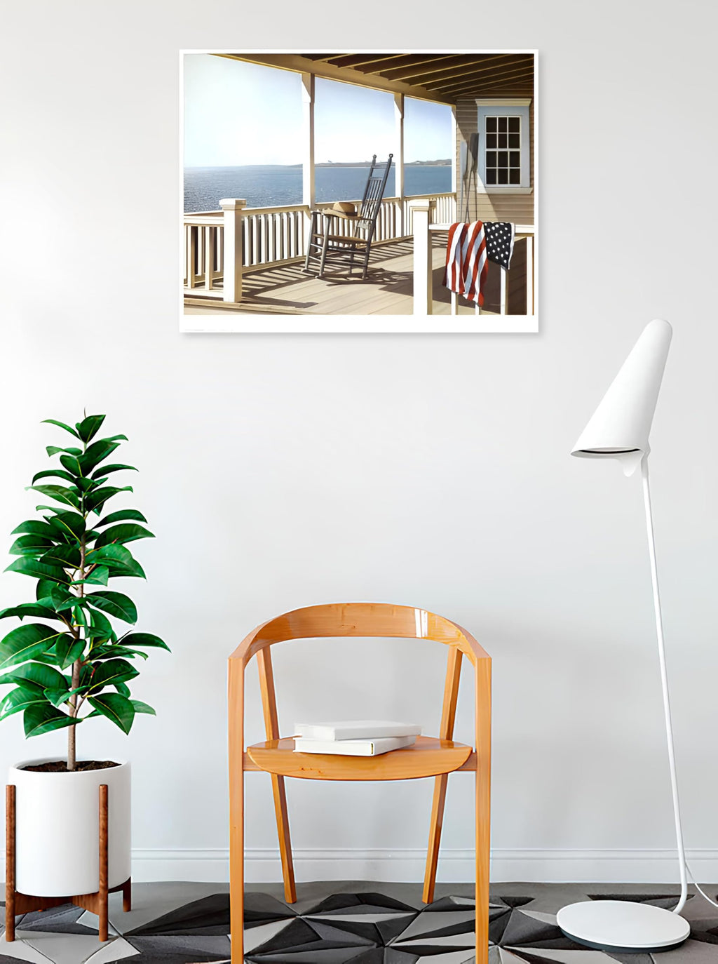 Independence Art Poster Print by Daniel Pollera, 25x32