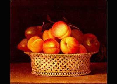 Bowl of Peaches by Raphaelle Peale - 25 x 29 inches - Fine Art Print / Poster