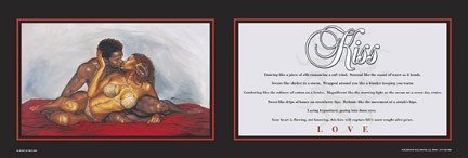 The Kiss: Statement Edition - WAK - Kevin A. Williams | Art Print Poster