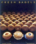 Fresh Bagels by Charles Schneider - 24 x 18 inches - Fine Art Print / Poster