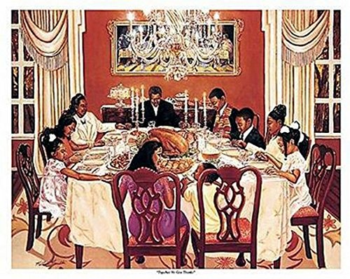 Together We Give Thanks by Katherine Roundtree - 24 x 32 inches - Fine Art Print / Poster