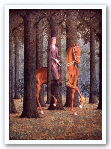 Le Blanc-Seing - Poster by Rene Magritte (19.75 x 27.5)