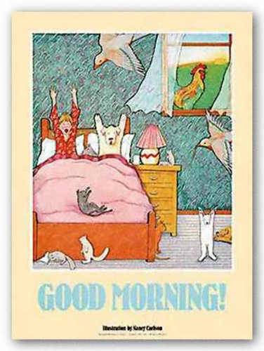 Good Morning! by Nancy Carlson 20.125"x16.875" Art Print Poster