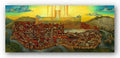 Bruce Teleky Jerusalem by Deborah Kotovsky 11 3/4" x16 1/2" Art Print Poster