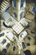 The Courtyard - Fantasy Poster (Size: 24'' x 36'') Poster Print by Irvine Peacock, 24x36