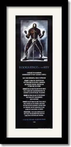 Knowledge is the Key (Statement Edition) - WAK - Kevin A. Williams | Art Print Poster