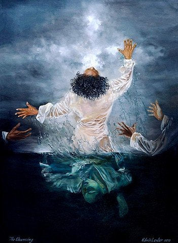 The Cleansing by Edwin Lester (Default Title) - Black Church Art