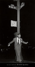 Dizzy on 52nd Street by William Gottlieb - 36 x 18 3/4 inches - Fine Art Print / Poster