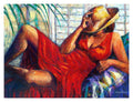 Chilling by Monica Stewart Art Print, 34 x 26 inches