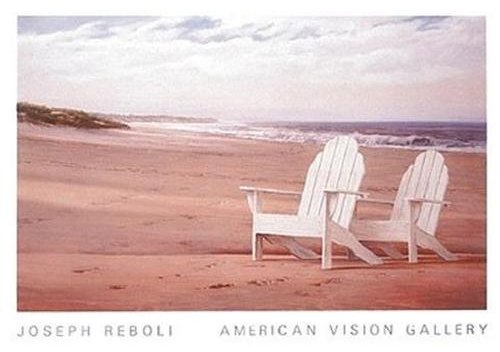 Joseph Reboli - Flying Point Beach Art Print