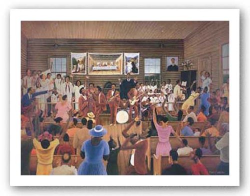 Gospel Travelers by Ernest Watson 23"x34.5" Art Print Poster