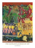 Bruce Teleky Wrapping it Up at The Lafayette 1974 by Romare Bearden 22.75"x30.5" Art Print Poster
