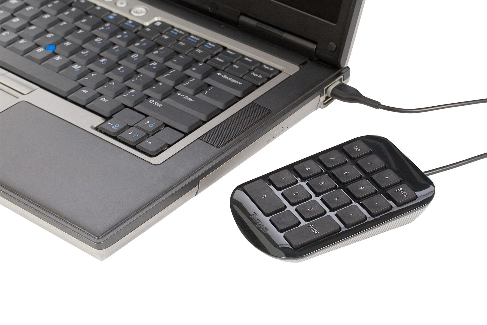 Targus - Numeric Keypad with USB Connection - Plug and Play Device - Connect with Laptop, Desktop and Electronic USB-A Devices - AKP1OUS