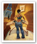 See You in Five Minutes by Sterling Brown - 22 x 18 inches - Fine Art Print / Poster
