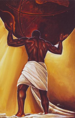 Power of Man (medium) - WAK - Kevin A. Williams | Art Print Poster
