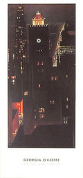 New York, Night - Poster by Georgia O'Keeffe (16 x 36)