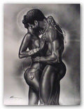 Lock and Key X-Change by Kevin Williams (WAK) 24"x32" Art Print Poster African-American
