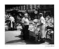 Street Vendor, Lower Manhattan, New York, 1953 Poster Print by Merlis Collection (18 x 14)