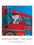 Hometown Hero by Ron Burns 16"x16" Art Print Poster