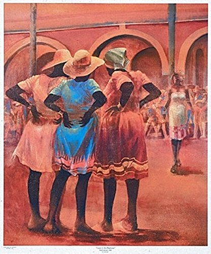 artworkforless.com Listen to The Hipbones by Paul Goodnight - 32 1/2 x 27 inches - Fine Art Print/Poster