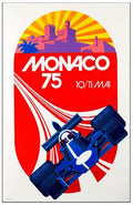 Monaco, 1975 - Poster by Michael Turner (14 1/4 x 18)