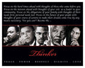 Thinker (Quintet): Peace, Power, Respect, Dignity, Love Art Print Poster By: Anon