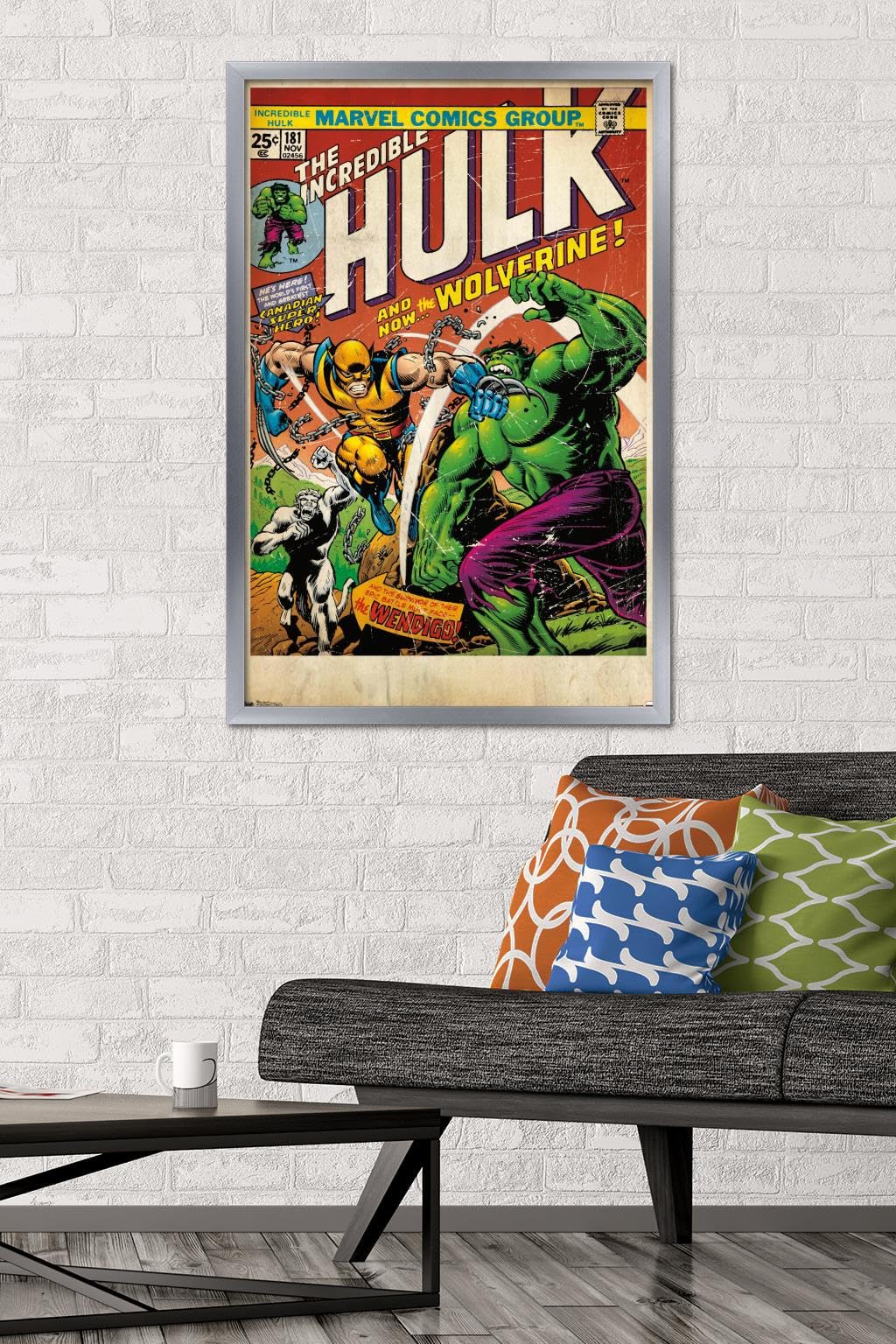 Trends International 24X36 Marvel Comics - Wolverine - Cover Wall Poster
