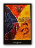La Joie by Marc Chagall - 34 x 24 inches - Fine Art Print / Poster