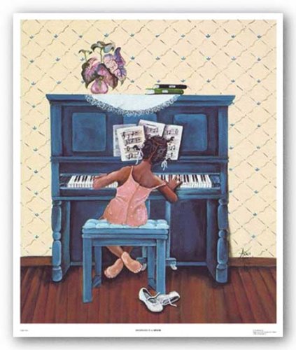Bruce Teleky Rhapsody in A Minor by Annie Lee 22.5"x19" Art Print Poster