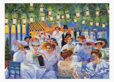 Evening at the Savoy Art Poster Print