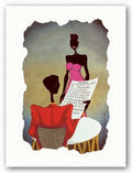His Check List by Leroy Campbell - 24 x 18 inches - Fine Art Print / Poster