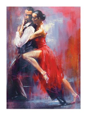 Tango Nuevo I - Poster by Pedro Alvarez (23 1/2X31 1/2)