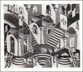 artworkforless.com Concave and Convex by M.C. Escher - 21 3/4 x 25 5/8 inches - Fine Art Print/Poster