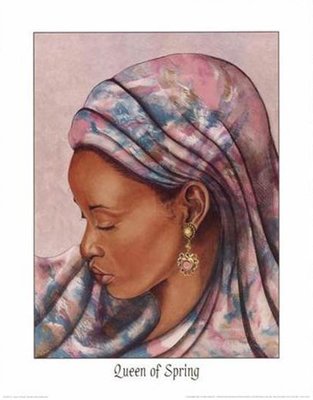 Queen of Spring Poster Print by Marcella Hayes Muhammad (16 x 20)
