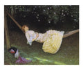 The Hammock by Edward Killingworth Johnson 22.5"x18" Art Print Poster