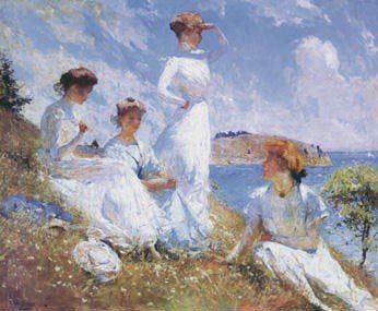 Summer - Poster by Frank Weston Benson (30 x 25)