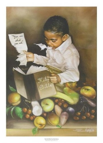 You Are What You Eat HisS Poster Print by Edwin Lester (16 x 22)