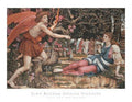 Love and the Maiden - Poster by John Roddam Spencer Stanhope (36 x 28)