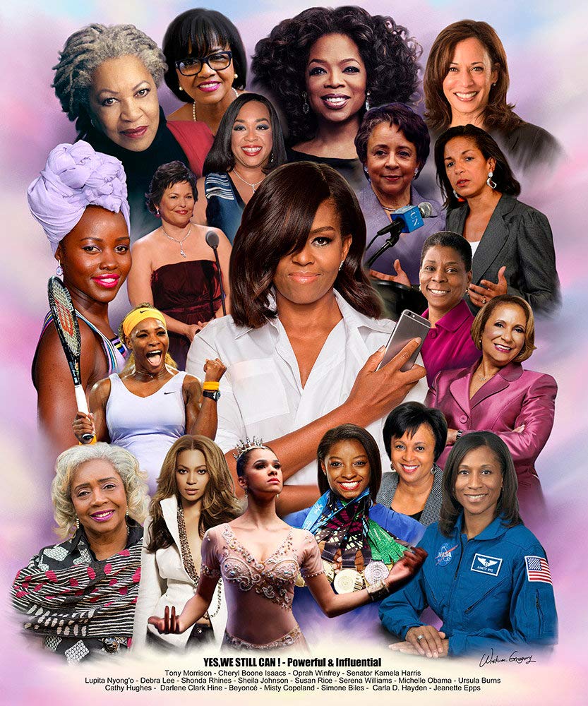 The Art Depot Yes We Still Can: Great African American Women II by Wishum Gregory