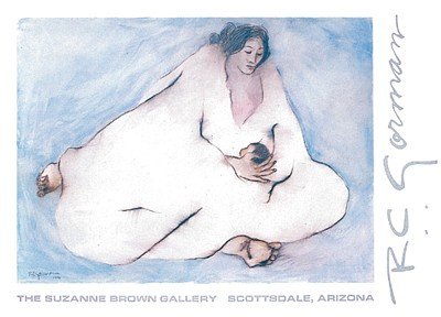 Mother and Child - R.C. Gorman | Art Print Poster