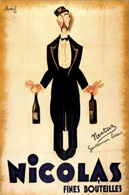 Nicolas Fines Bouteilles - Poster (14.5X20.5)