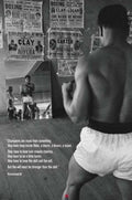 Pyramid America Muhammad Ali-Training in The Gym, Sports Poster Print, 24 by 36-Inch