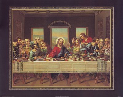 The Last Supper - Poster by Thomas L. Cathey Collection (28 x 22)