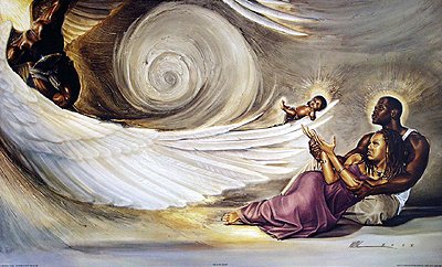 Heaven Sent by WAK - Kevin A. Williams - 23 x 38 inches - Fine Art Print / Poster