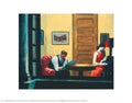 Room In New York - Poster by Edward Hopper (14 x 11)