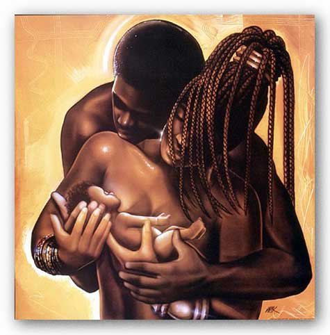 Together by Kevin A. Williams (WAK) 24"x24" Art Print Poster