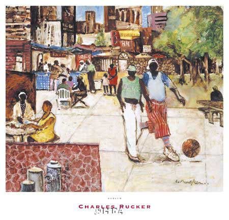 Harlem by Charles Rucker 14"x12" Art Print Poster