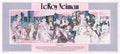 Polo Lounge by Leroy Neiman - 17 3/4 x 39 1/2 inches - Fine Art Print / Poster
