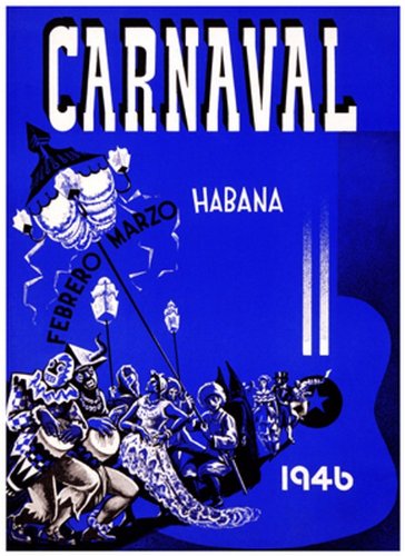 Carnaval, Habana, 1946 by Anonymous - 25 5/8 x 18 1/4 inches - Fine Art Print / Poster
