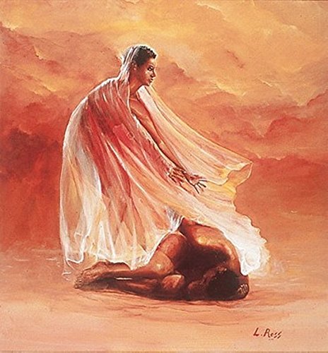 While Adam Slept by Lavarne Ross - 27 1/4 x 25 1/2 inches - Fine Art Print / Poster